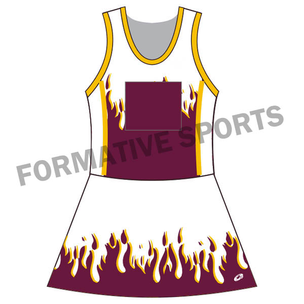 Customised Sublimation Netball Suits Manufacturers in Australia